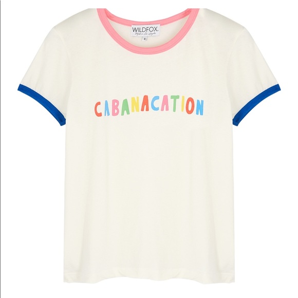 NWT WILDFOX “Cabanacation” Johnny Ringer Tee - Picture 3 of 8